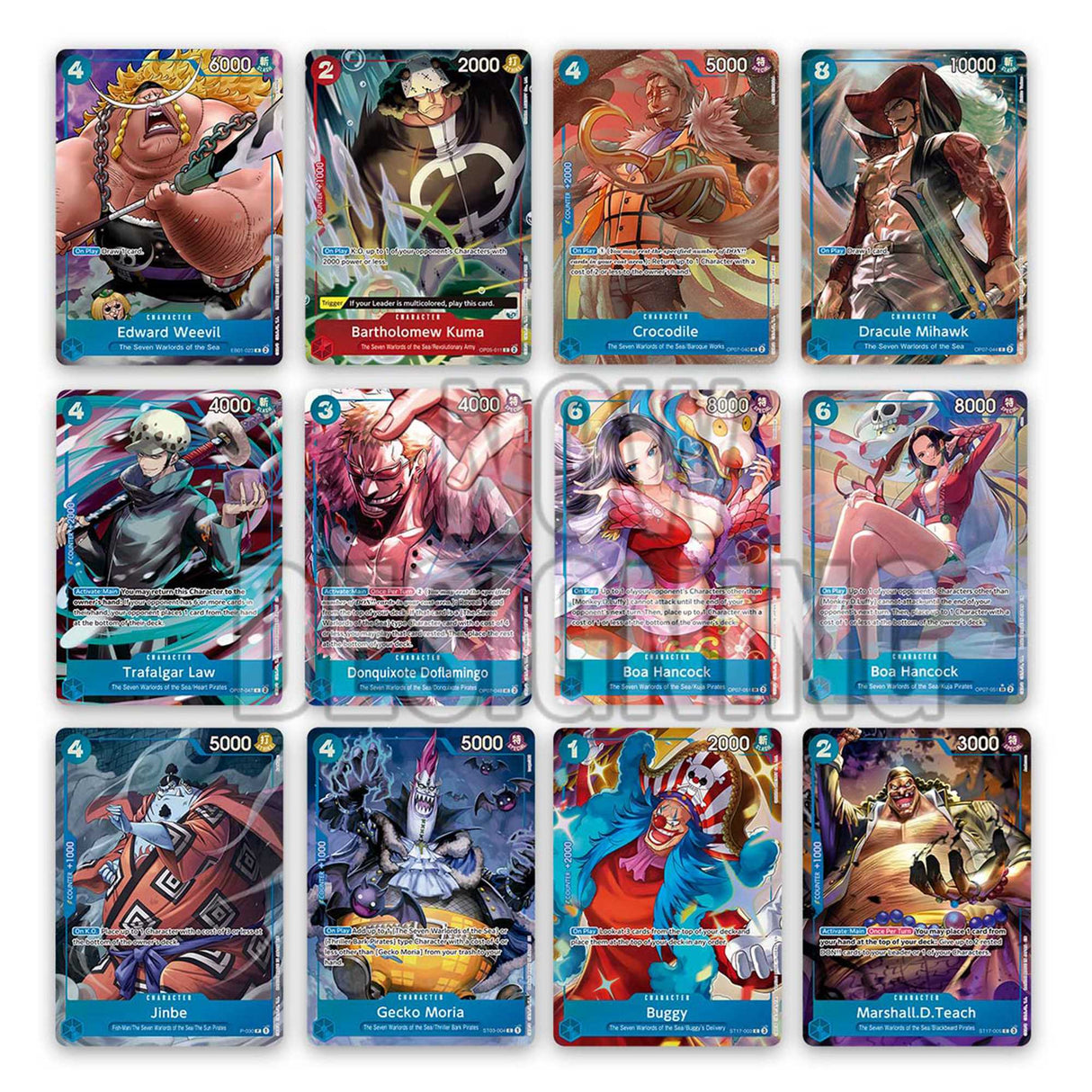 One Piece Card Game: Seven Warlords of the Sea Binder Set