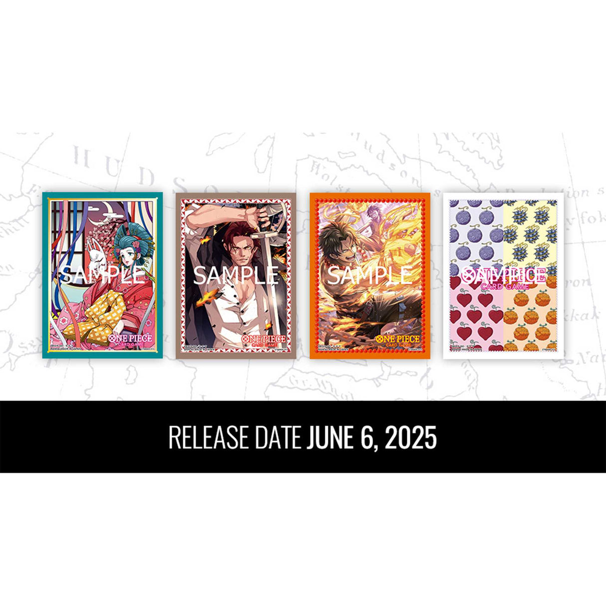 One Piece Card Game: Official Sleeve 10 (4 Kinds Assortment)
