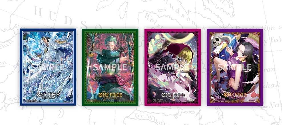 One Piece Card Game: Official Sleeve 11 (4 Kinds Assortment)
