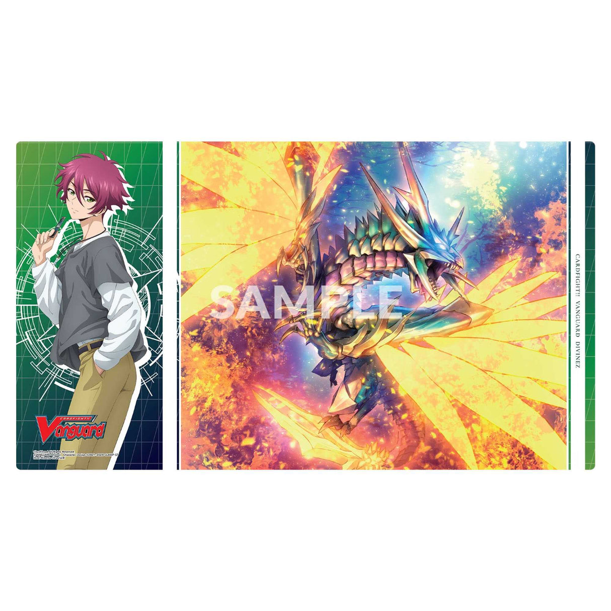 Cardfight!! Vanguard: Divinez - Kuon & Levidras Empireo - Playmat