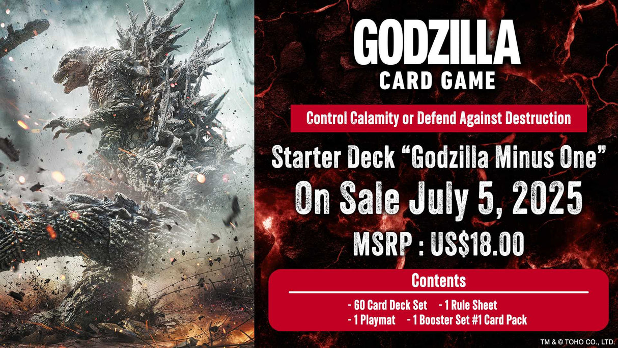 Godzilla Card Game: Starter Deck 'Godzilla Minus One'