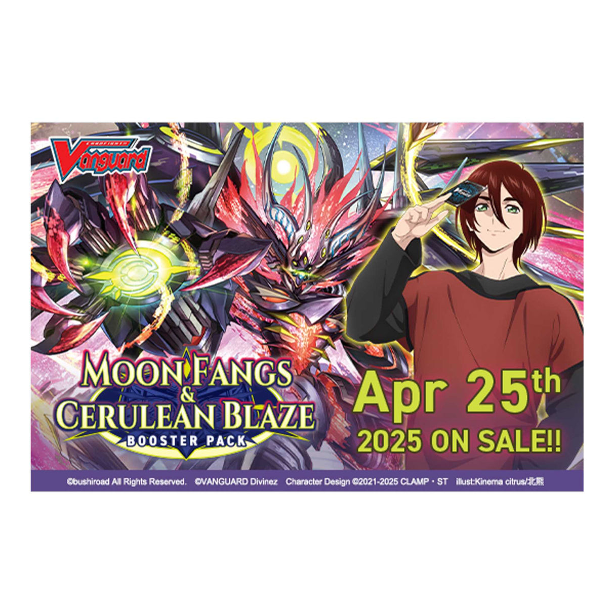 Cardfight!! Vanguard Booster Pack: Moon Fangs & Cerulean Blaze