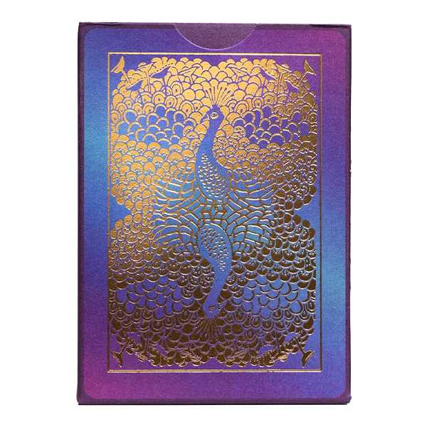Bicycle: Purple Peacock (Case of 6)