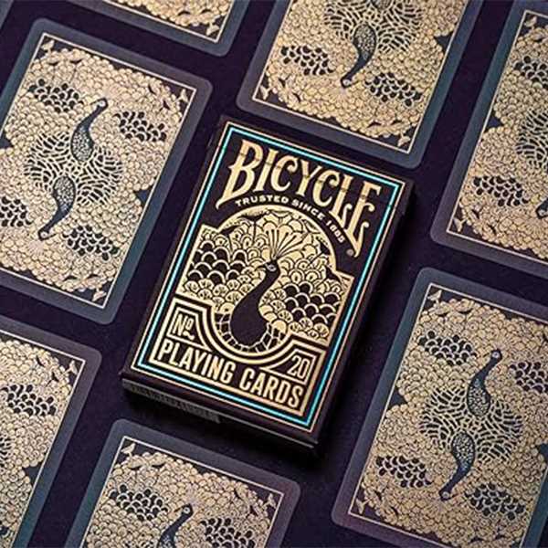 Bicycle: Purple Peacock (Case of 6)