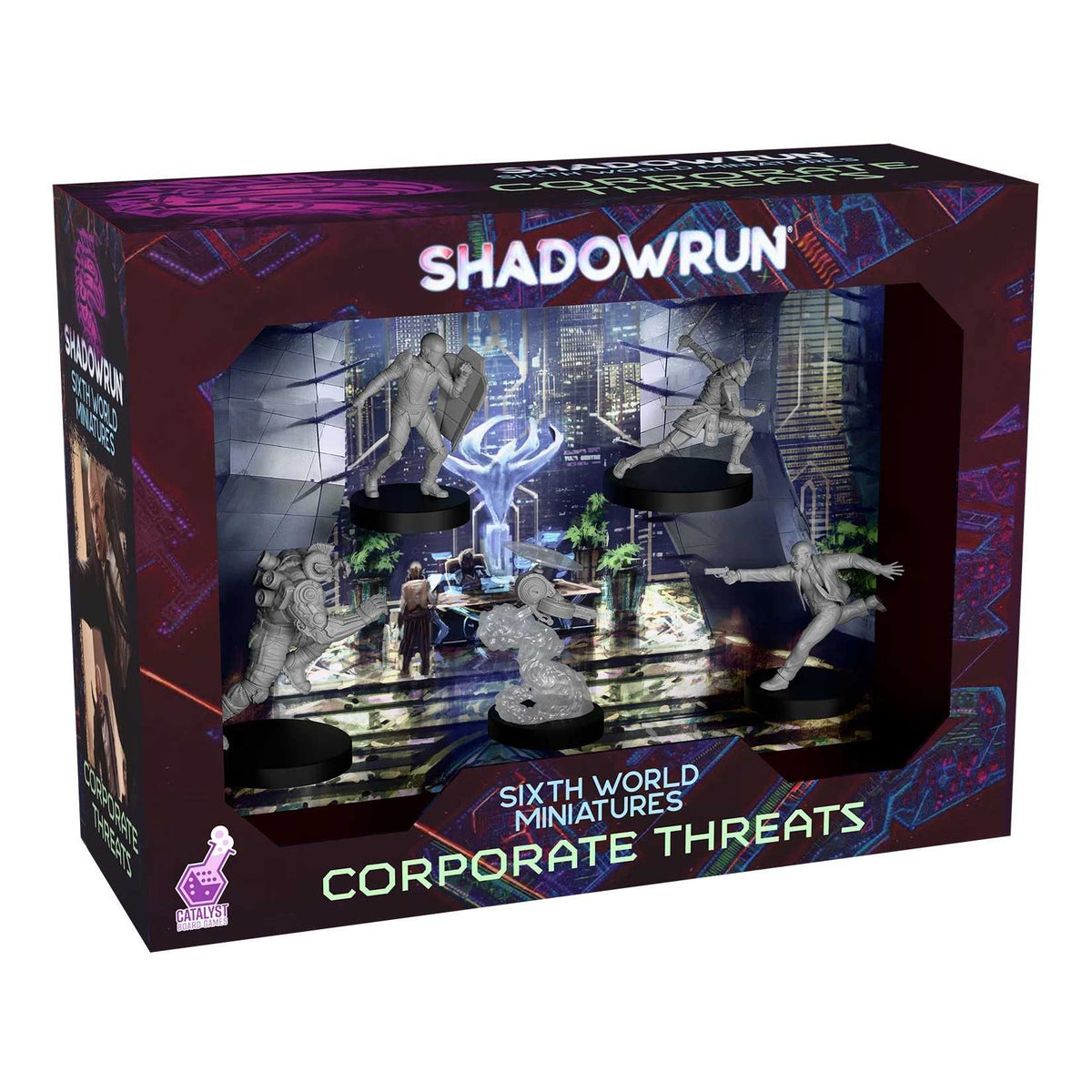 Shadowrun Controlled Threats Miniatures
