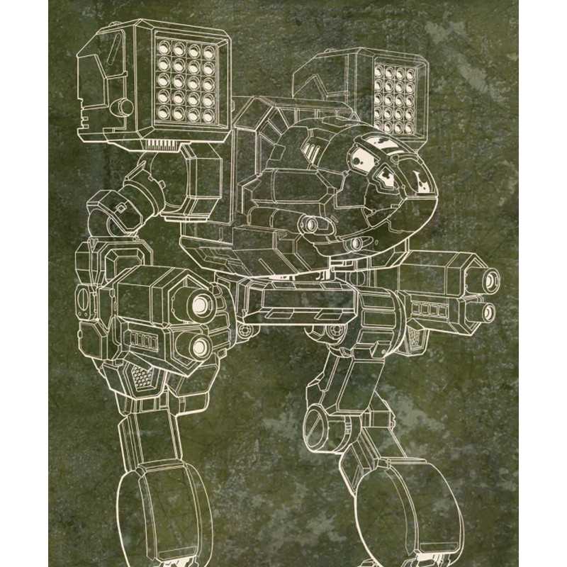 BattleTech Timber Wolf C-Scale