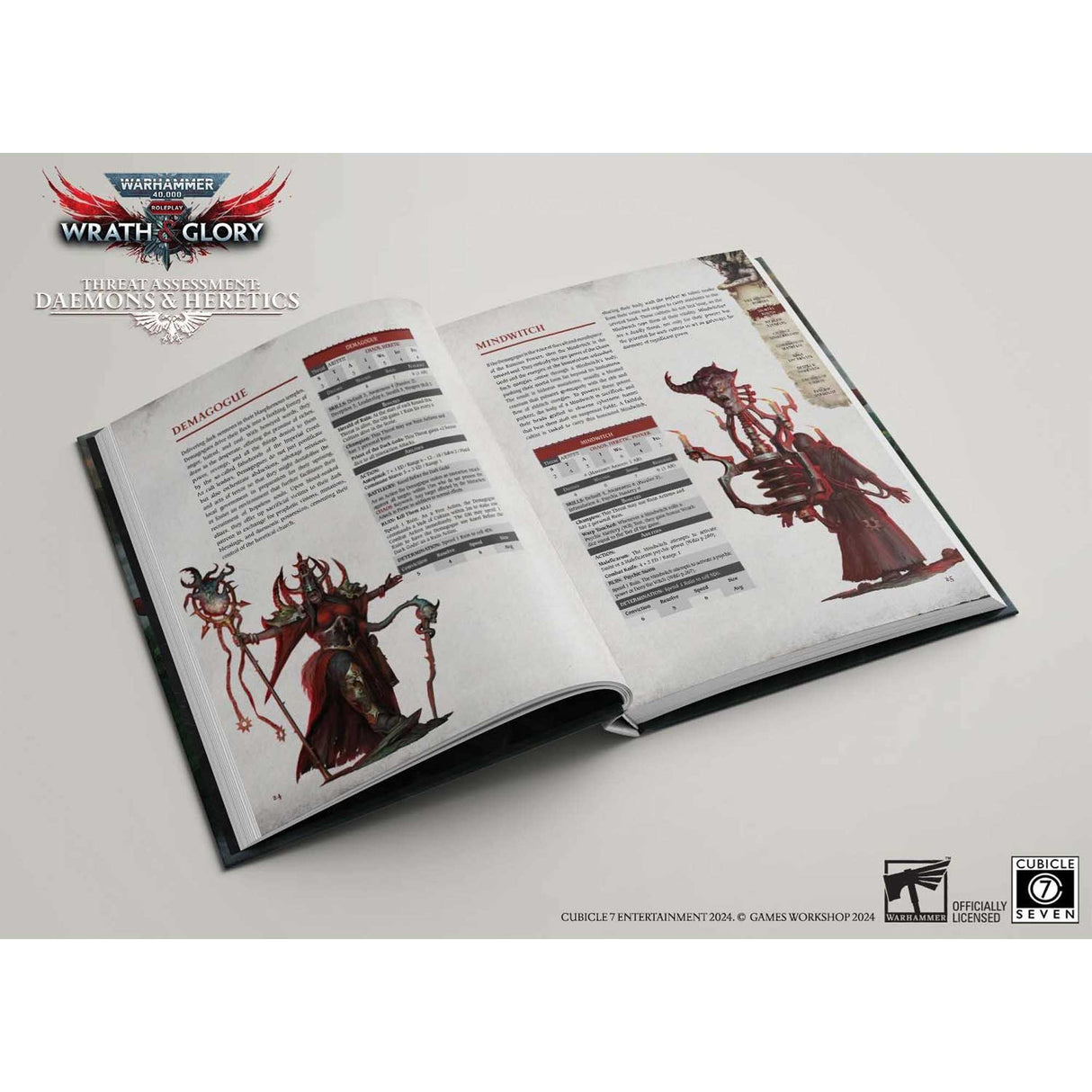 Warhammer 40,000 Wrath & Glory: Threat Assessment: Daemons & Heretics