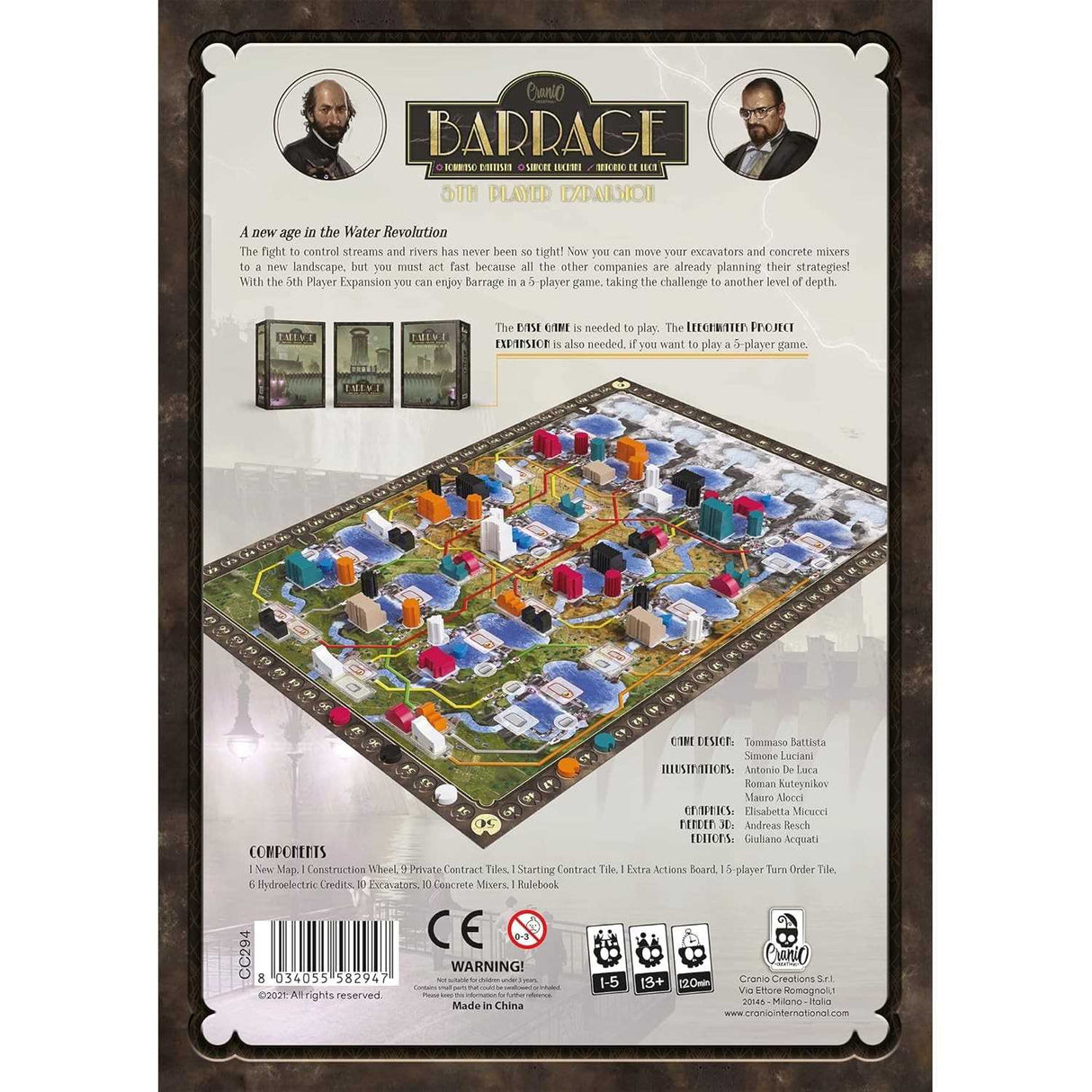 Barrage: 5th Player Expansion