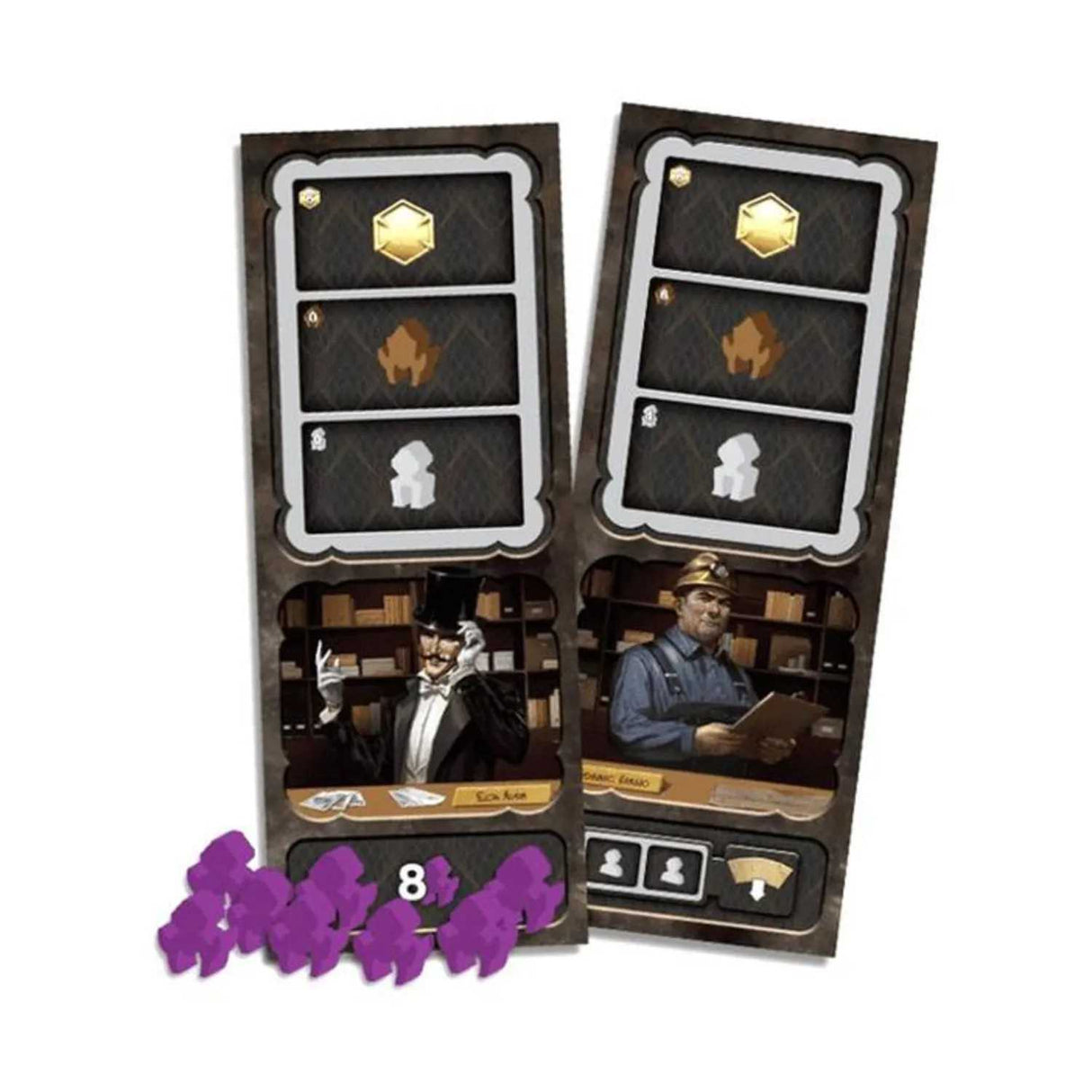 Barrage: Executive Officer A + Set of 8 Purple Machineries