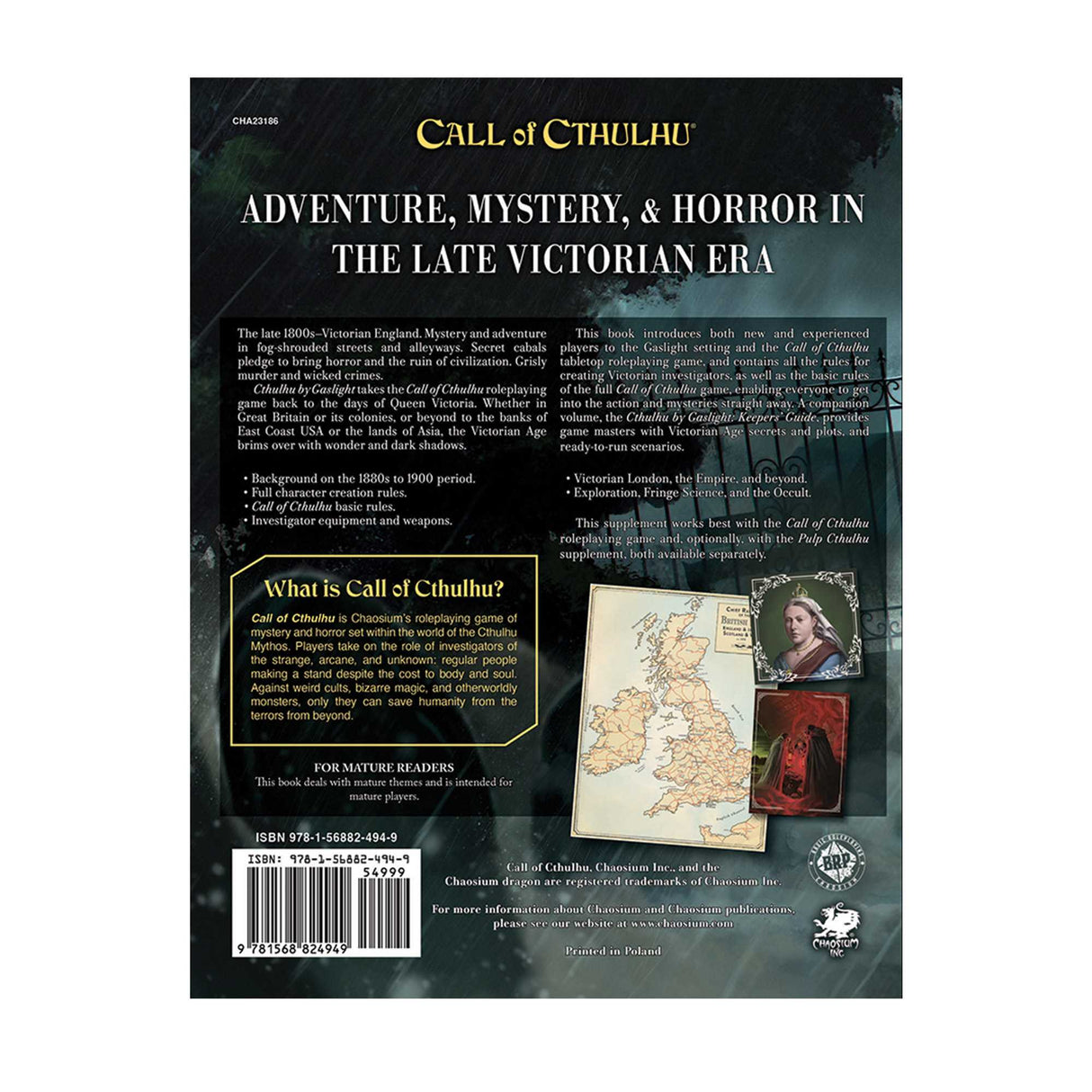 Cthulhu by Gaslight: Investigator’s Guide