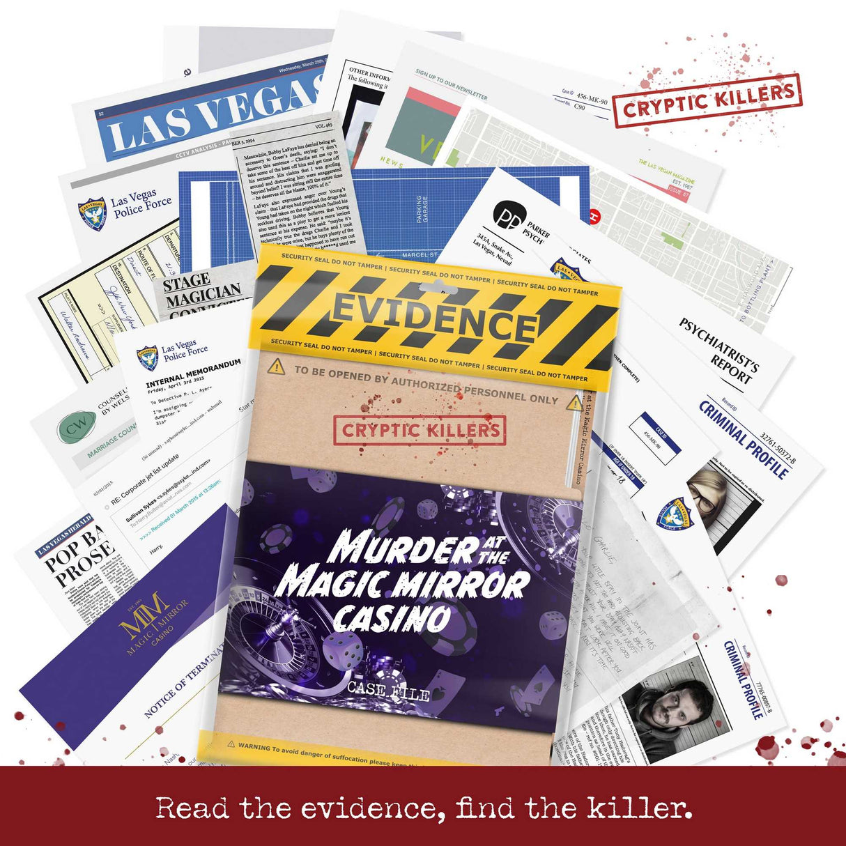 Cryptic Killers - Murder at the Magic Mirror Casino