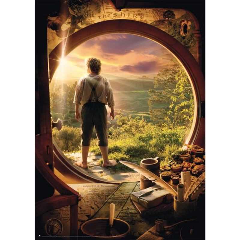 The Hobbit: Leaving Bag End (1000pc)