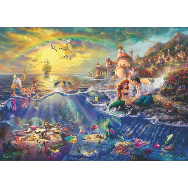 Thomas Kinkade: Disney The Little Mermaid (1000pc)