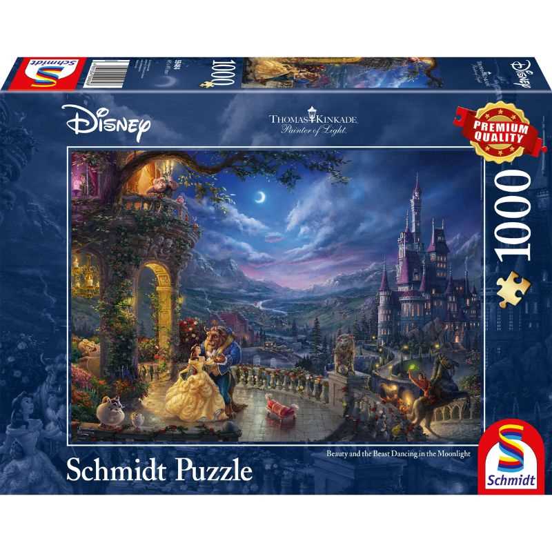 Thomas Kinkade: Disney - The Beauty & the Beast (1000pc)