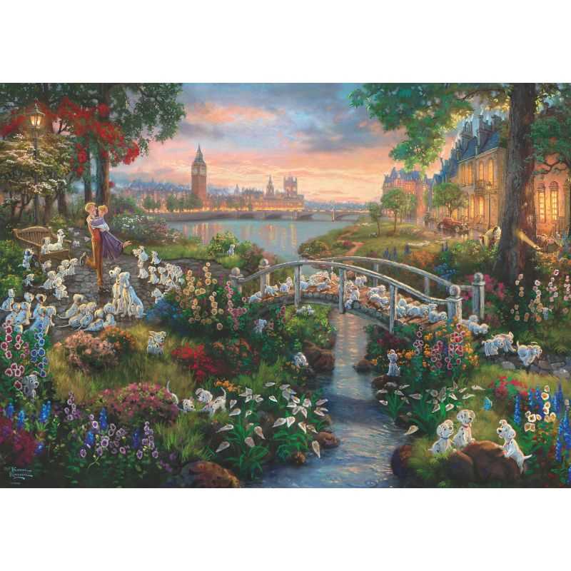 Thomas Kinkade: Disney 101 Dalmatians (1000pc)