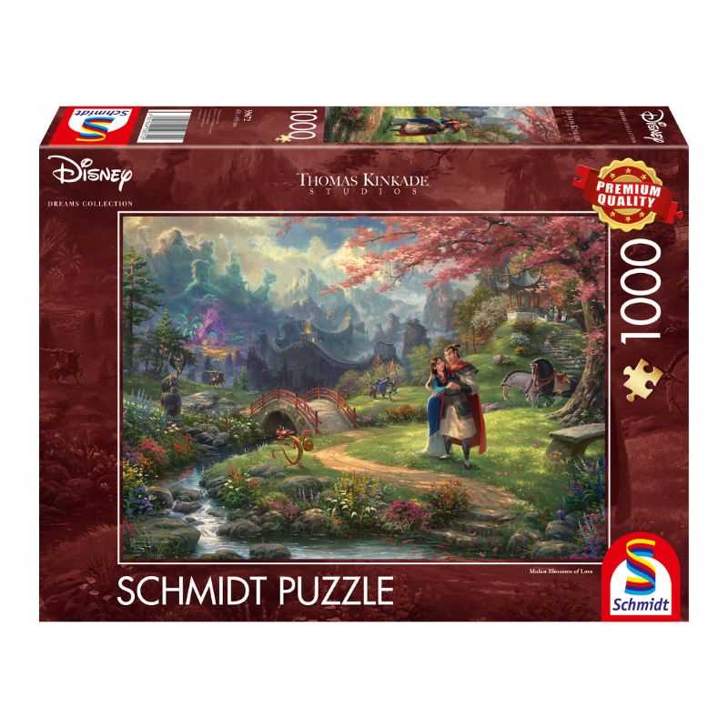 Thomas Kinkade: Disney Mulan Blossoms of Love (1000pc)