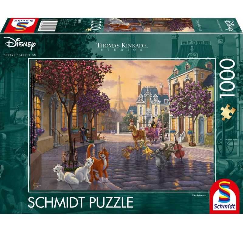 Thomas Kinkade: Disney Aristocats (1000pc)