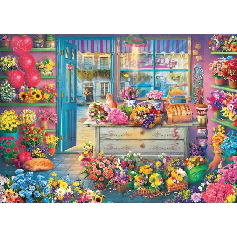 Colourful Flower Shop (1000pc)