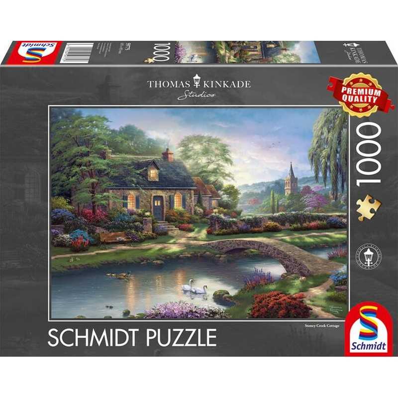 Thomas Kinkade: Stoney Creek Cottage (1000pc)
