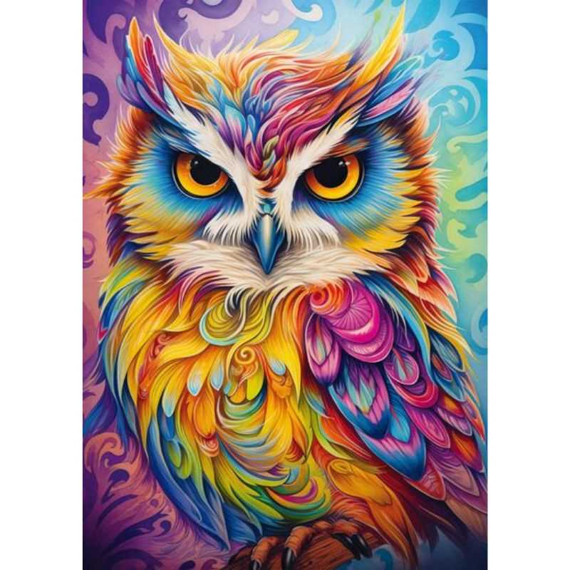 Owl in Parrot Dress (1000pc)