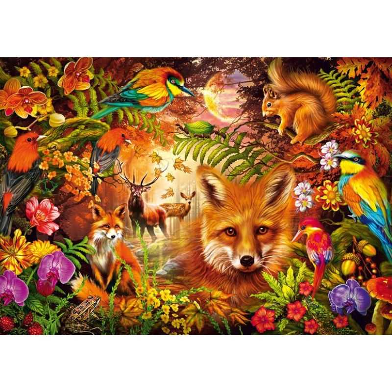 Flowers, Fur and Feathers (1000pc)