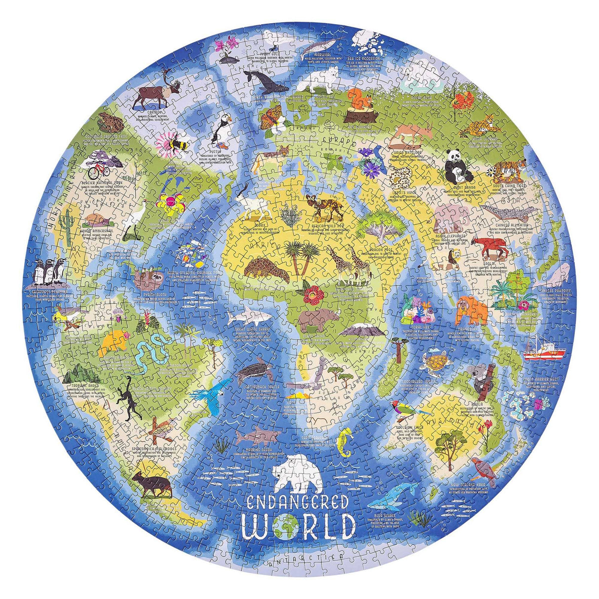 Endangered World (1000pc)