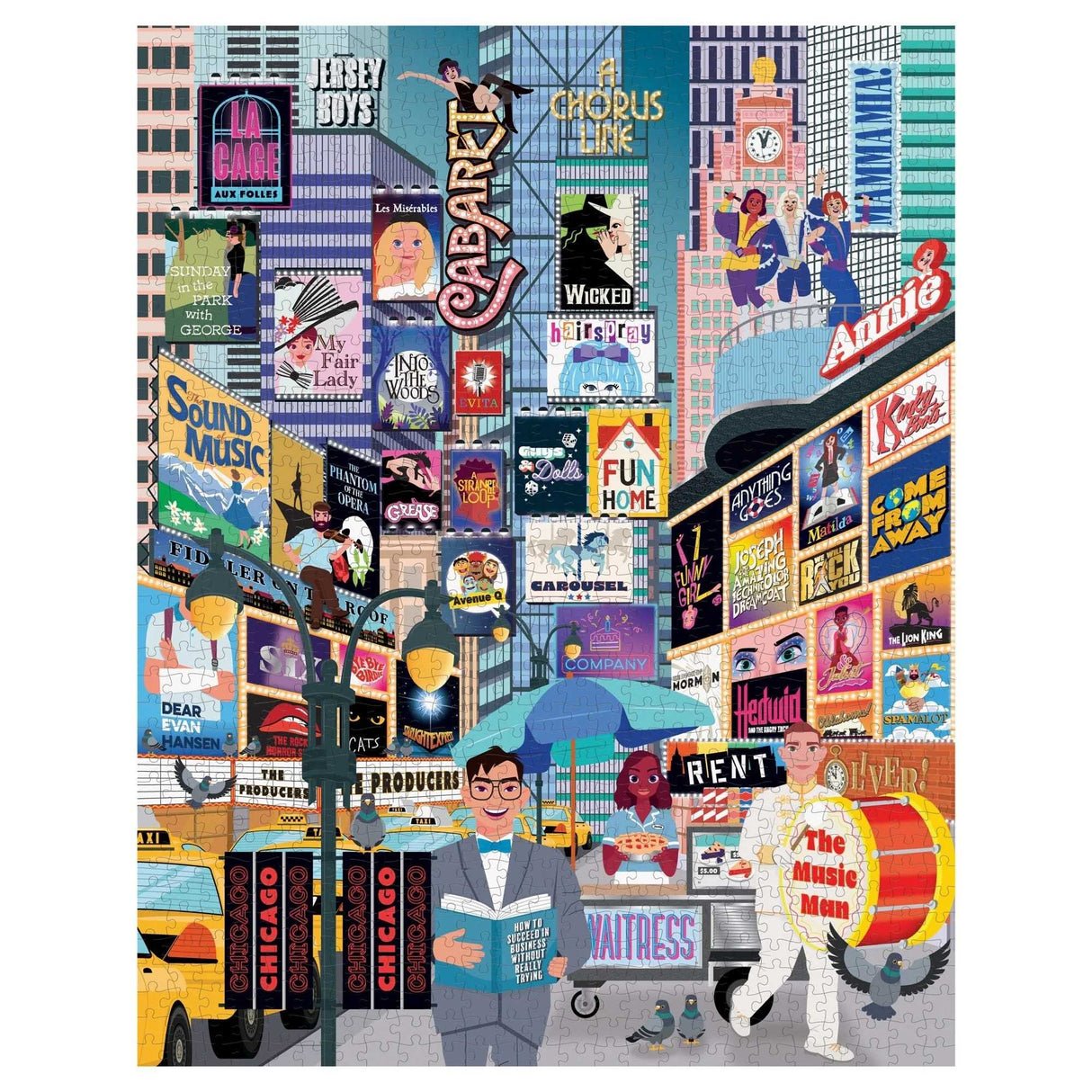 50 Must-See Musicals Bucket List (1000pc)