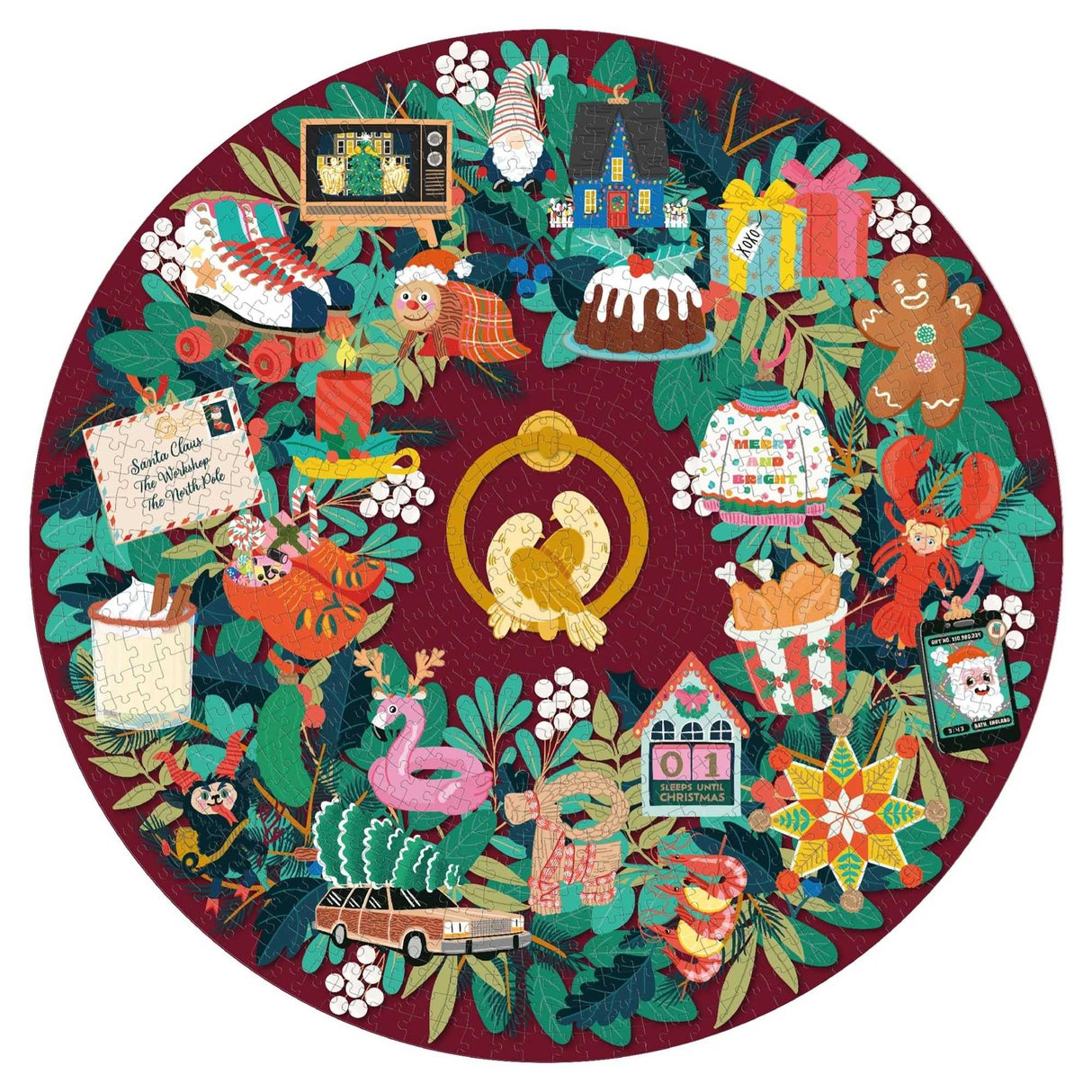 Christmas Countdown Jigsaw Puzzle