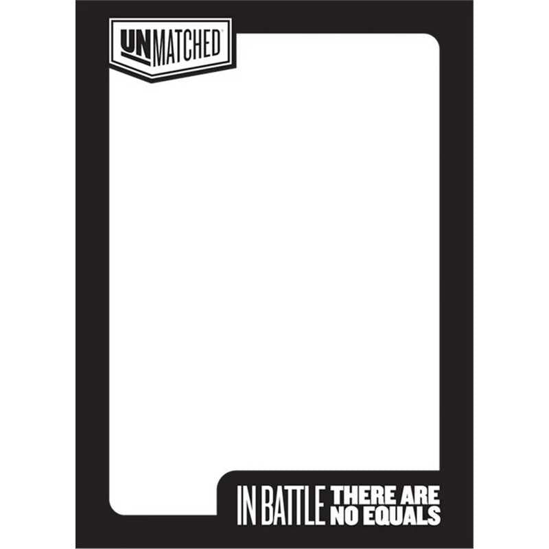 Unmatched: Edgy Card Sleeves - Black