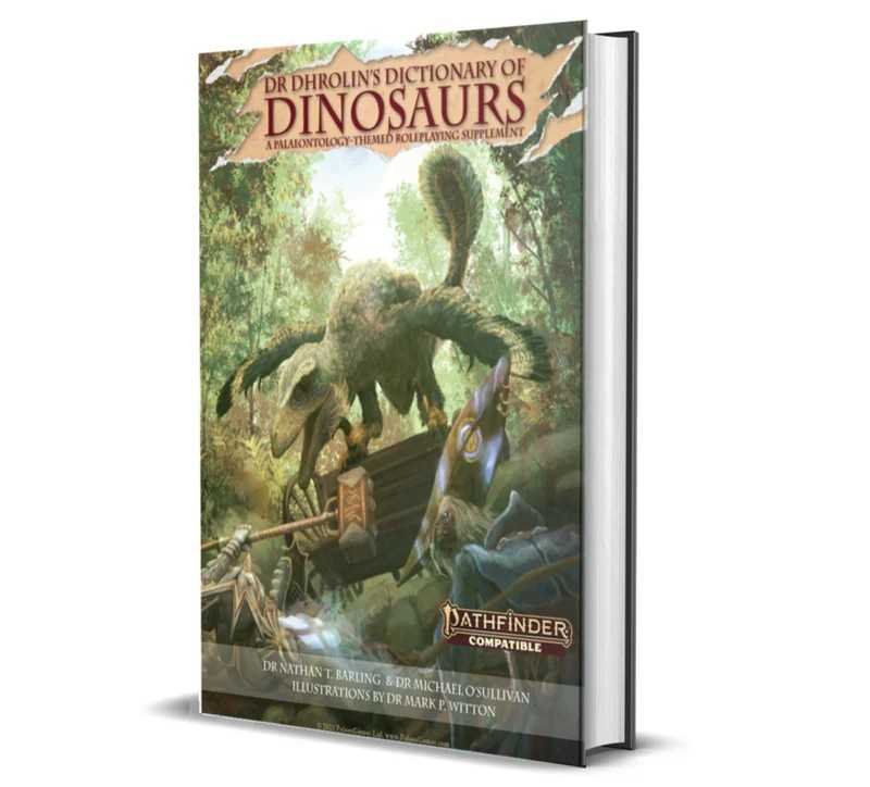 Dr Dhrolin's Dictionary of Dinosaurs (Pathfinder Compatible)