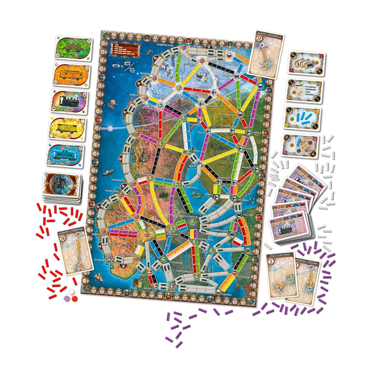 Ticket to Ride - Northern Lights