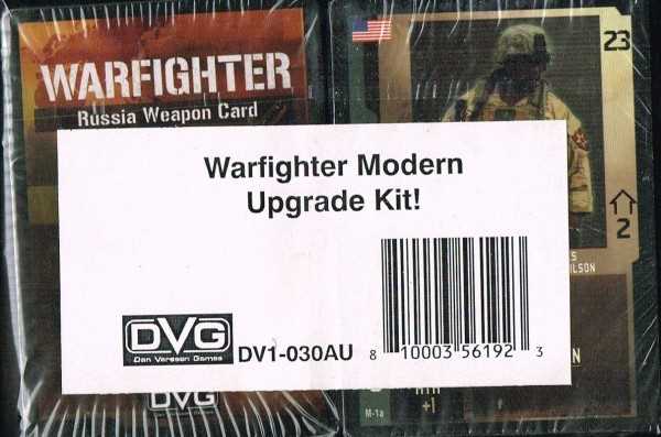 Warfighter Modern: Errata/Upgrade Decks