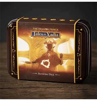 Tales of Xadia: The Dragon Prince Roleplaying Game - Sunfire Dice