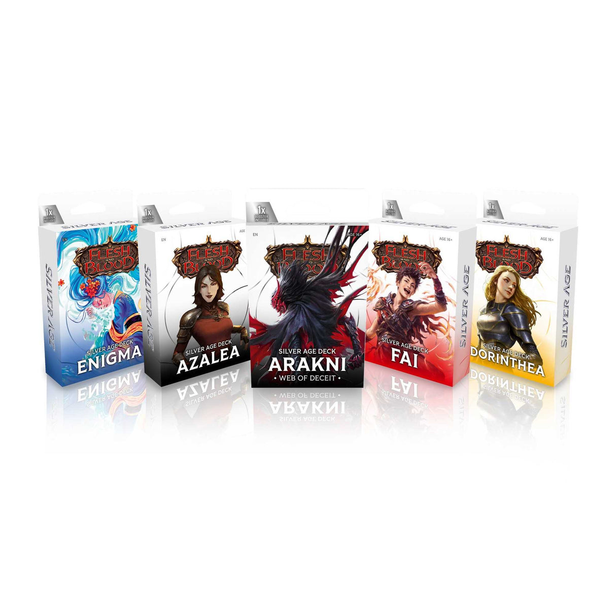 Flesh And Blood TCG: Silver Age: Chapter 2 - Deck Collection (Eligible retailers only)