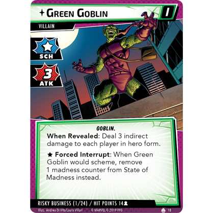 Marvel Champions: The Green Goblin Scenario Pack