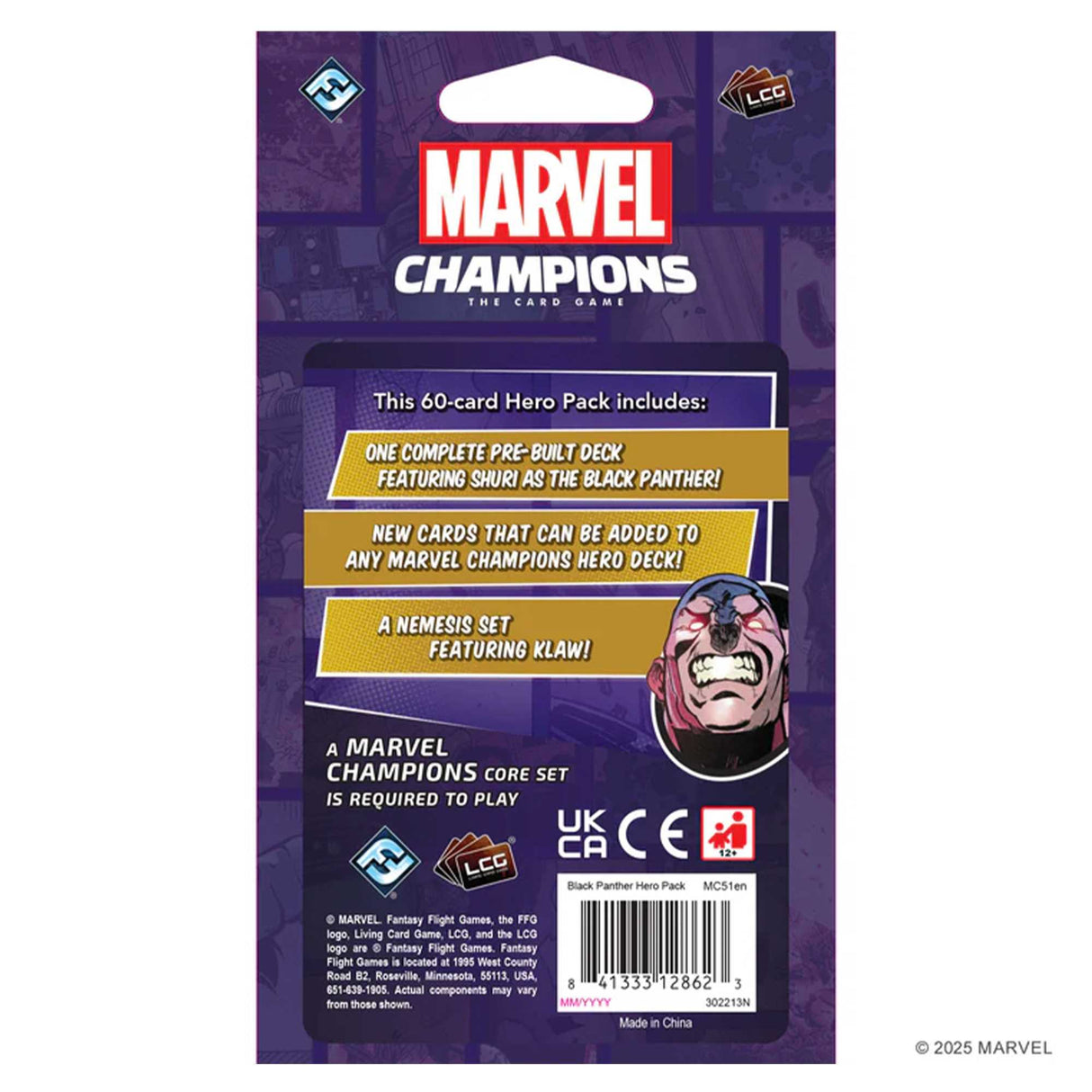 Marvel Champions: The Card Game Black Panther