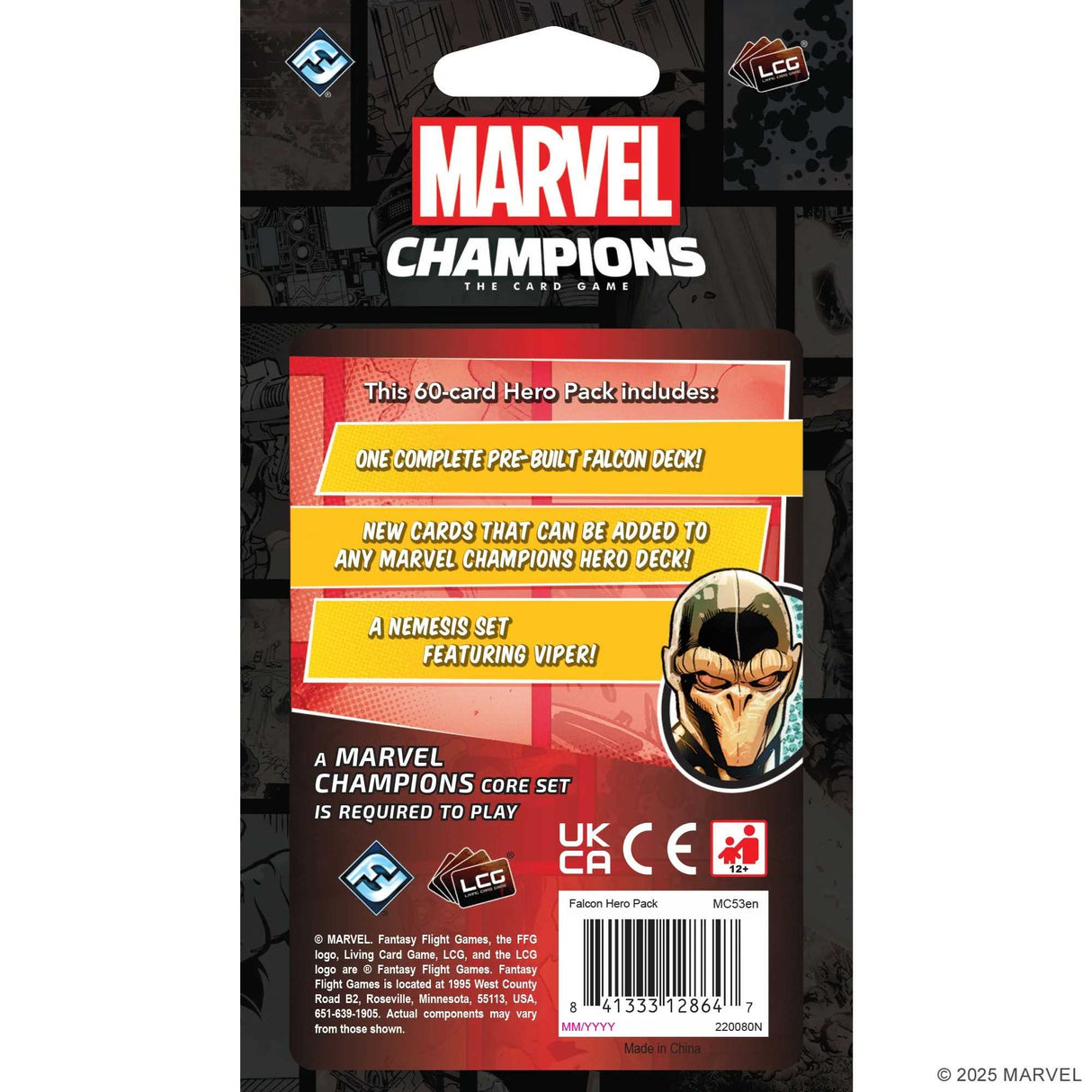 Marvel Champions: The Card Game Falcon Hero Pack