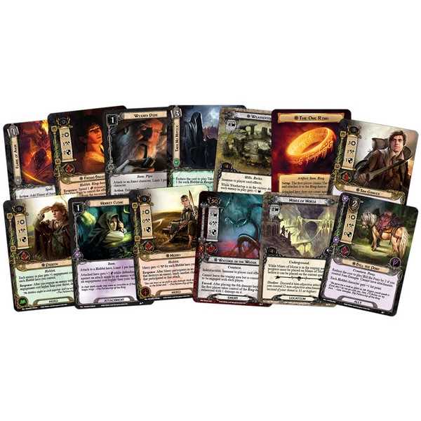 Lord of the Rings LCG: Fellowship of the Rings Sage Expansion