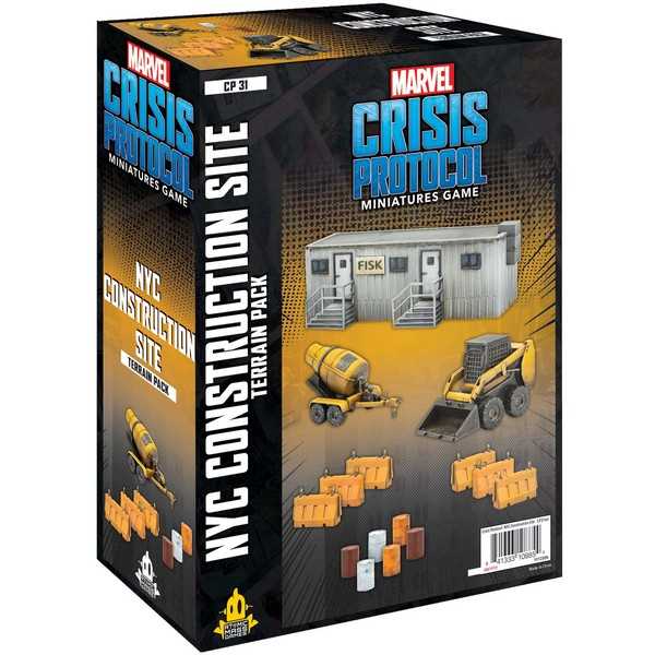 Marvel Crisis Protocol: NYC Construction Site Terrain Expansion