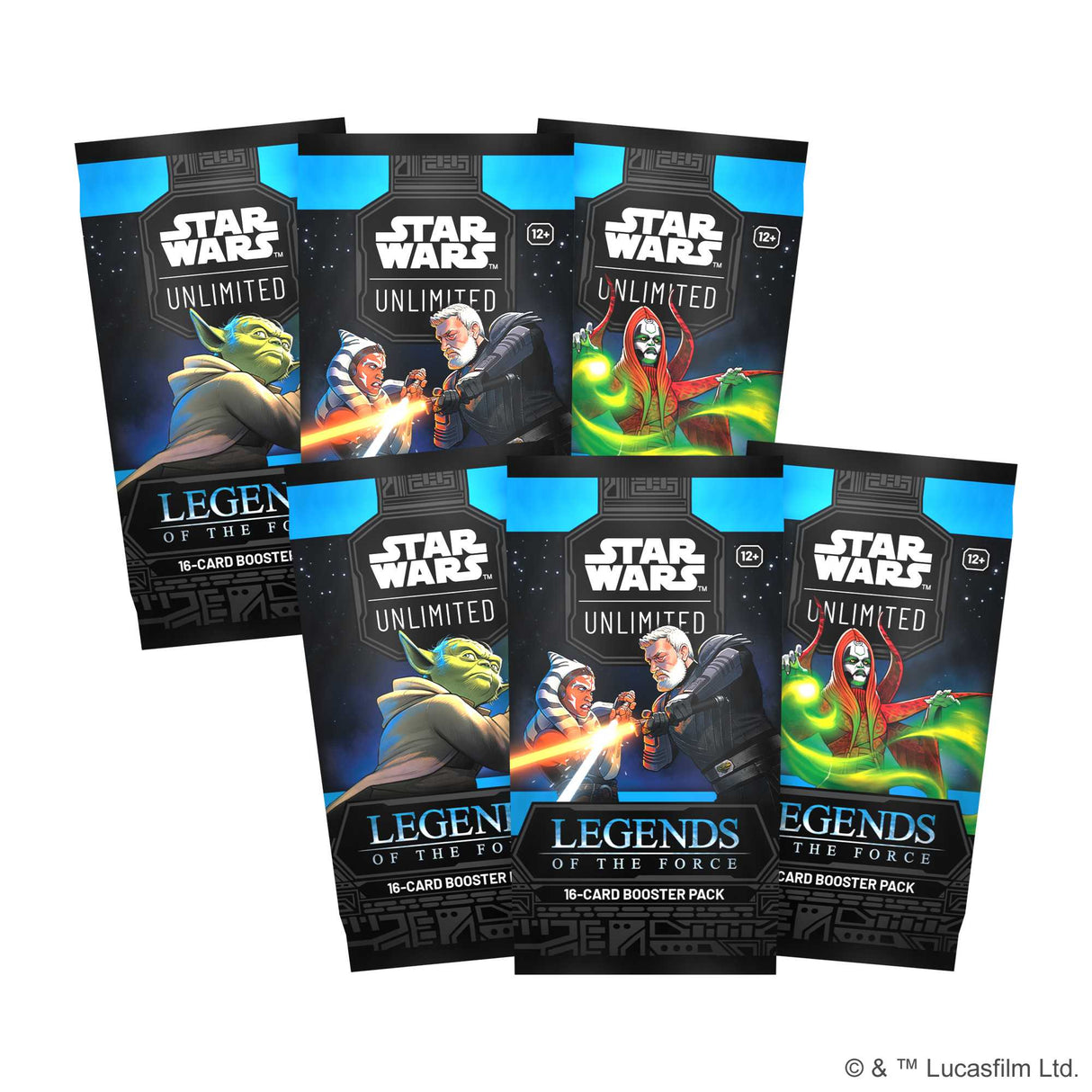 Star Wars: Unlimited Legends of the Force Pre Release Box (8)