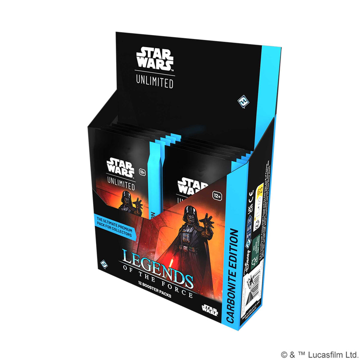 Star Wars: Unlimited Legends of the Force Carbonite Booster Display (12)