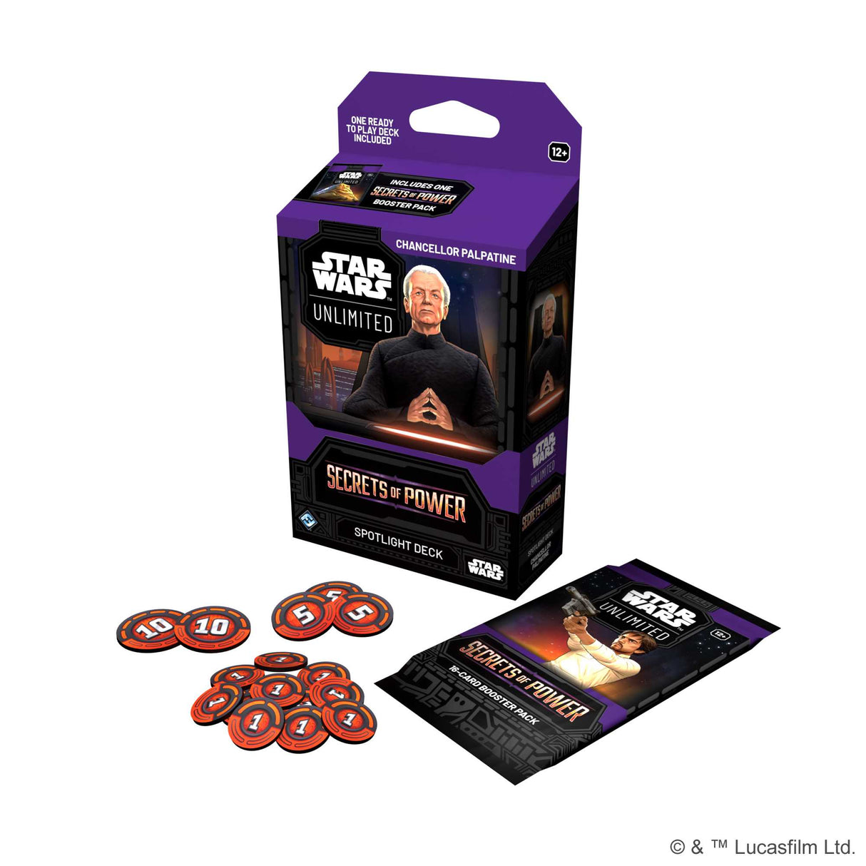 Star Wars: Unlimited - Secrets of Power Spotlight Deck Display (6)