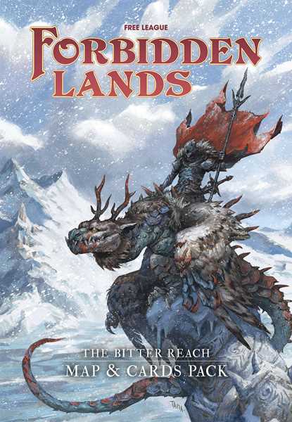 Forbidden Lands - The Bitter Reach Maps and Card Pack