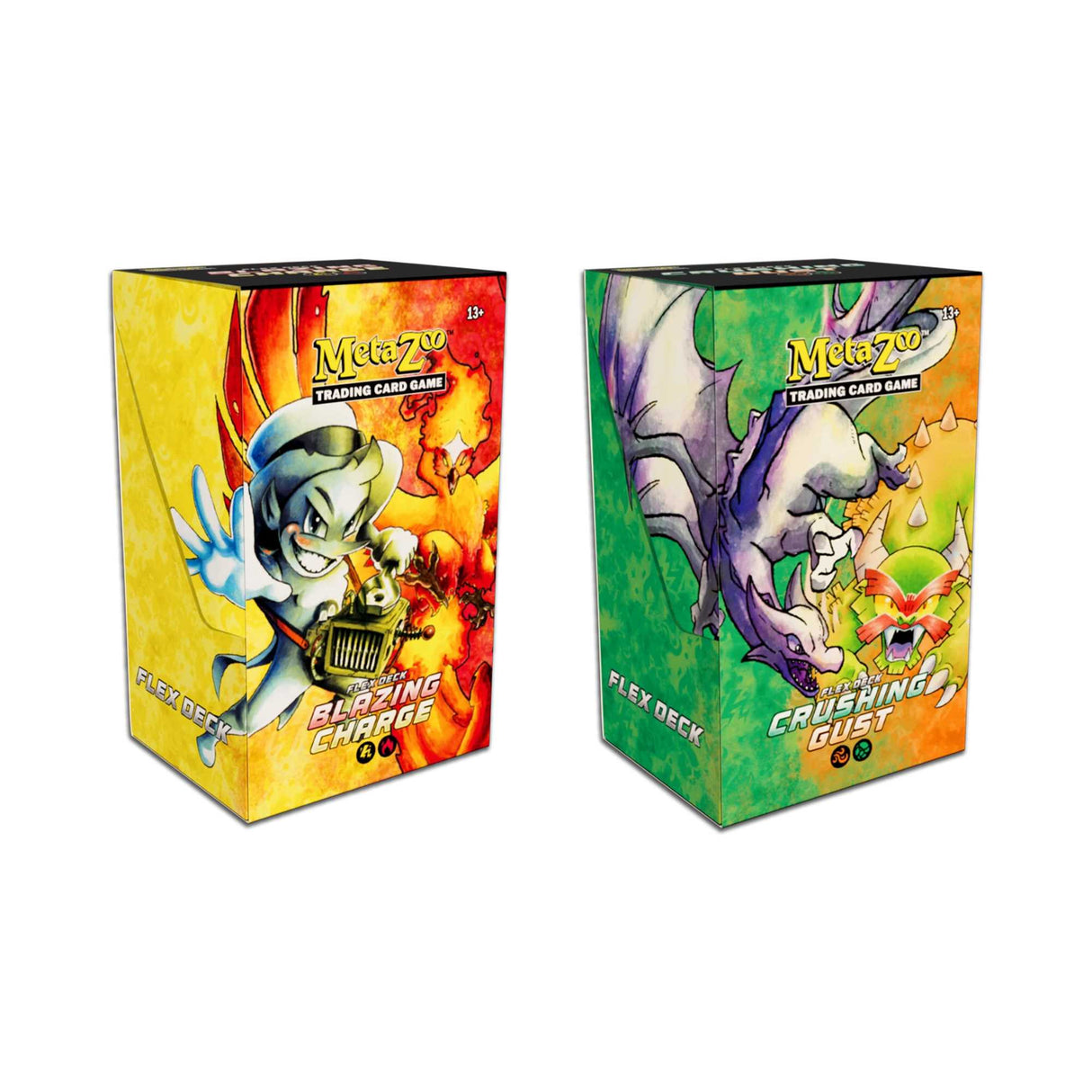 MetaZoo Flex Deck Assorted Display (Crushing Gust and Blazing Charge)
