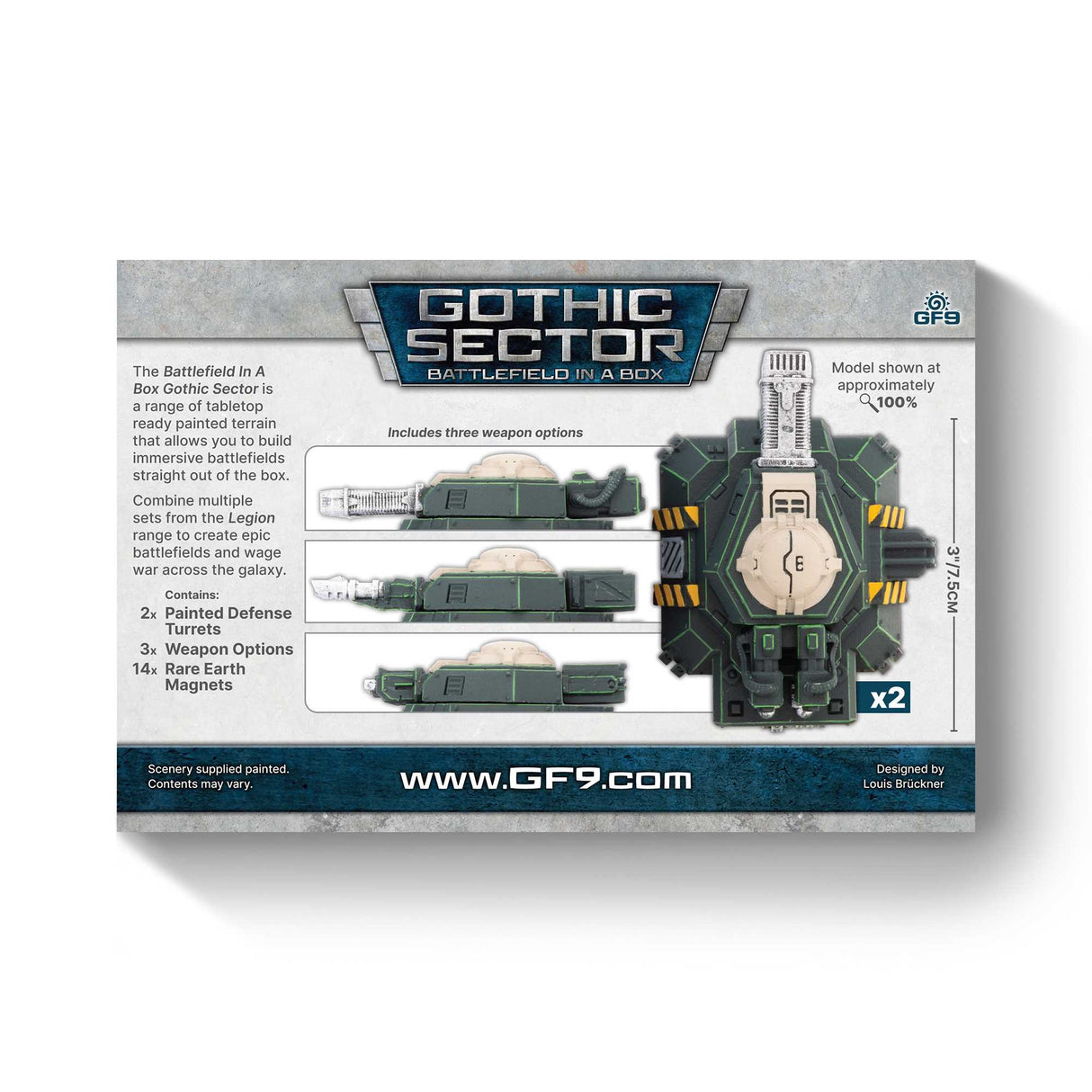 Gothic Sector Legion: Defend Turrets
