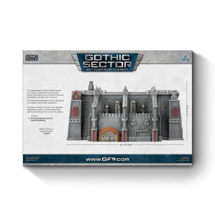Gothic Sector Mundis Imperialis: Manufactorium Depot