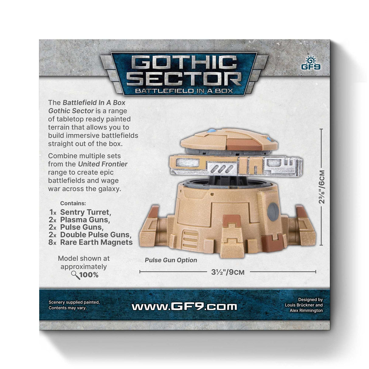 Gothic Sector United Frontier: Sentry Turret