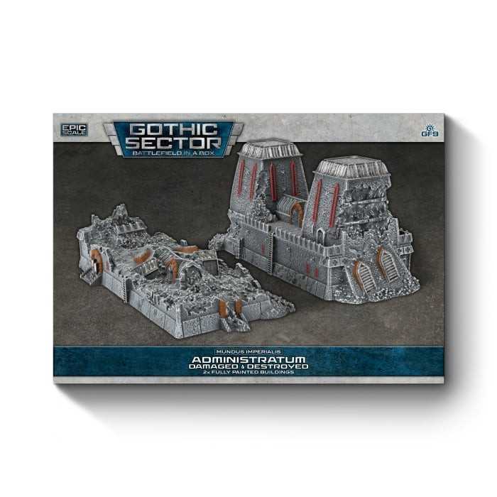 Gothic Sector Mundis Imperialis: Administratum Damaged & Destroyed
