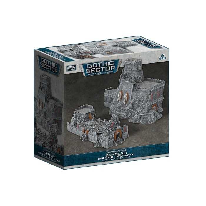 Gothic Sector Mundis Imperialis: Scholam Damaged & Destroyed