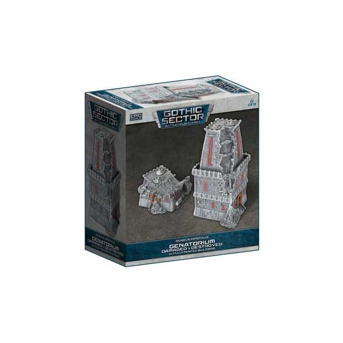Gothic Sector Mundis Imperialis: Genatorium Damaged & Destroyed